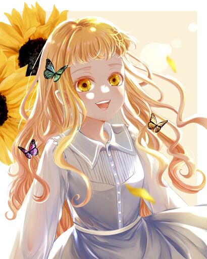 The Heart of the Sunflower - a Digital Art Artowrk by Tata Rae