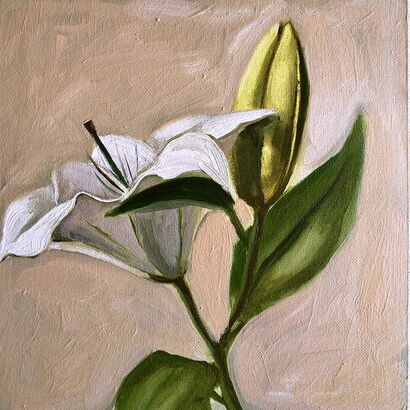 Lily - A Paint Artwork by Elena Belous