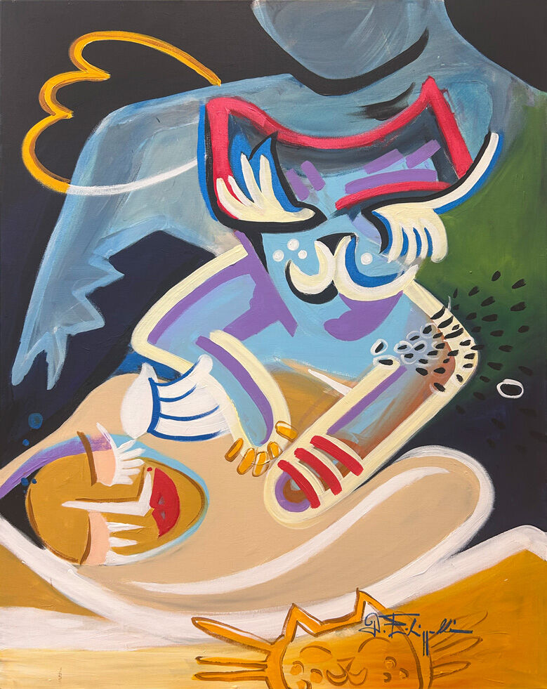 Lightpaw - a Paint by Daniela Filippelli