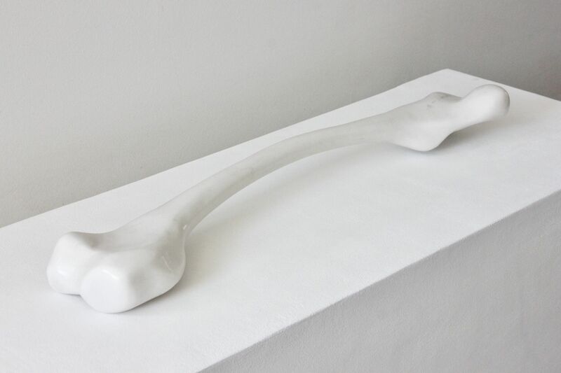 Sem Título (Osso I) (No Title (Bone I)) - a Sculpture & Installation by Maria Elisa Vale