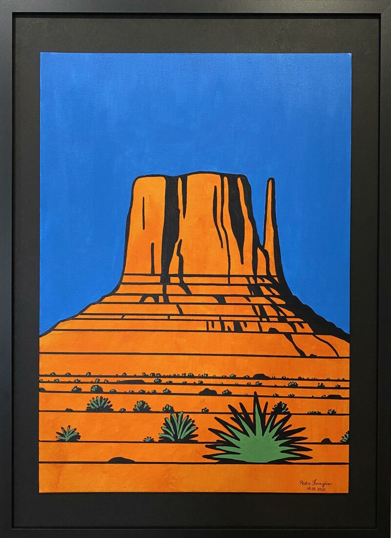Monument valley  - a Paintings by Pedro Henrique Formighieri