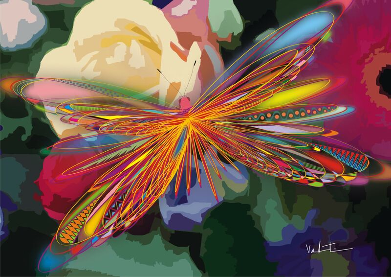 Butterfly - a Digital Art by Alexandre Valentim