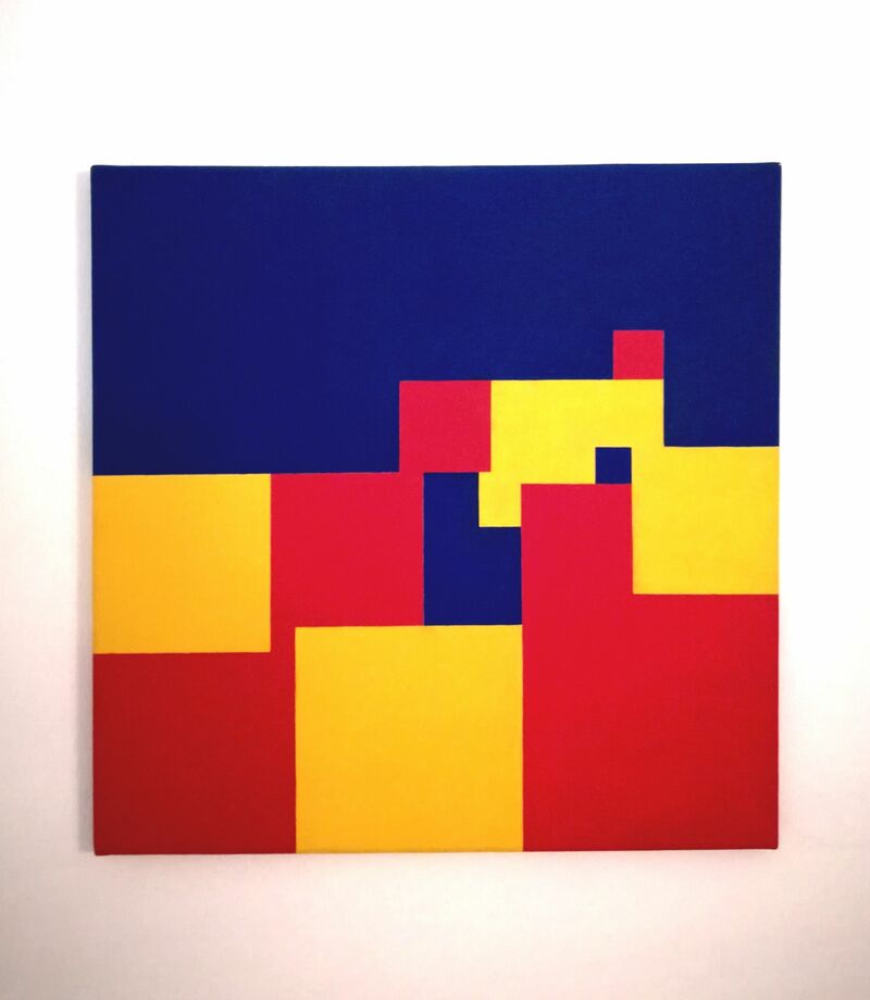 Square V - a Paint by Gianluca Biasi