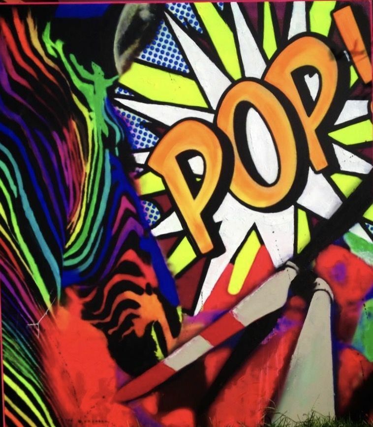 “POP!” - a Paint by DEBORASENZALACCA