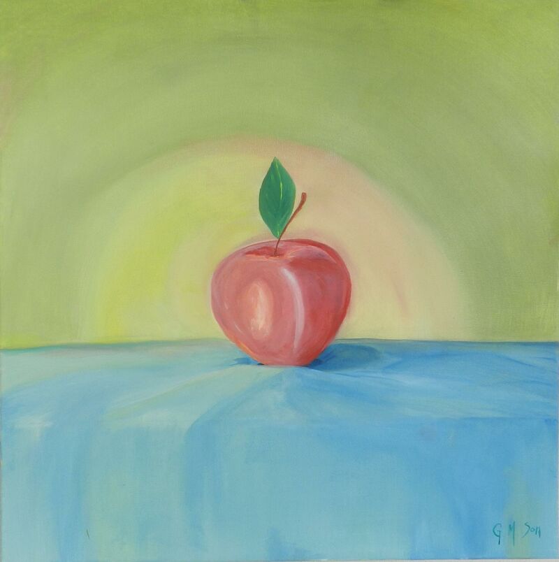 The Apple - a Paintings by gianmarco mastroianni