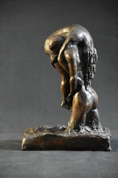 L'AMANTE DI POSEIDONE - A Sculpture & Installation Artwork by Emanuele Ghiotti