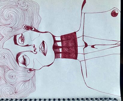 LA MIA GIUDITTA - a Paint Artowrk by F.
