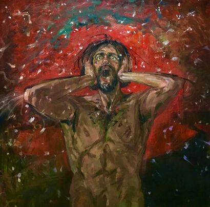 Fear - a Paint Artowrk by Natalia Gorbunova