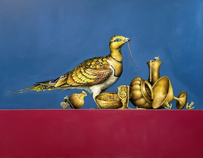 El Alicanto - a Paint Artowrk by Costanza Alvarez de Castro