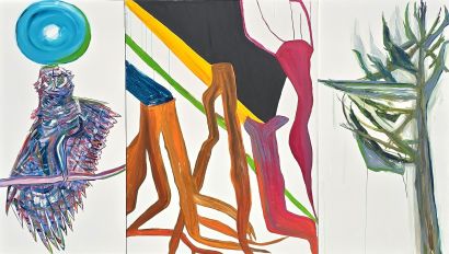 Space and time - a Paintings Artwork by Andr Kart