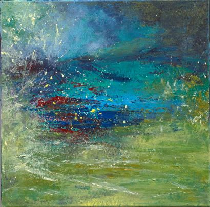 The Silent Pirouette - a Paint Artowrk by Jenny