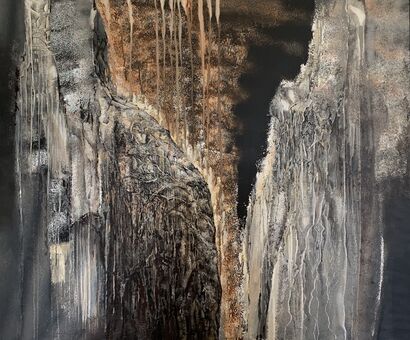 Canyon - A Paint Artwork by Tatiana Shitikova