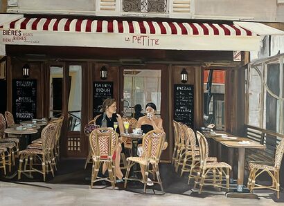 La Petite - a Paint Artowrk by katrien thomas