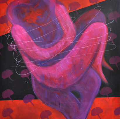 Hug n.21 (The healing power of the embrace) - A Paint Artwork by Alberto Ribè