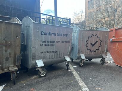 Verified spaces/places  - a Urban Art Artwork by Pijanista