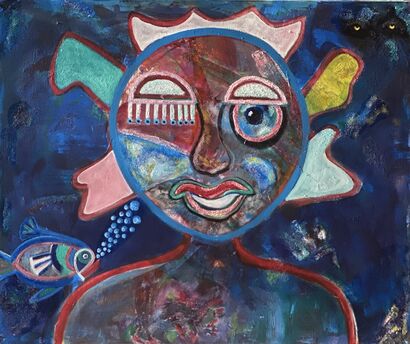 Daily Life - a Paint Artowrk by Mandl Alois