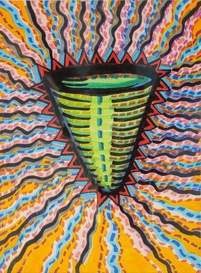Cone - a Paint Artowrk by Billy Kasberg