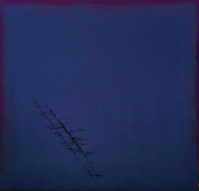 Border  line - a Paintings by Angelo De Boni 