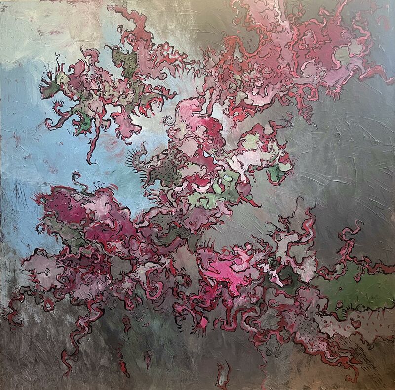 Le jour où Elon a enlevé Gaïa - a Paintings by Alain