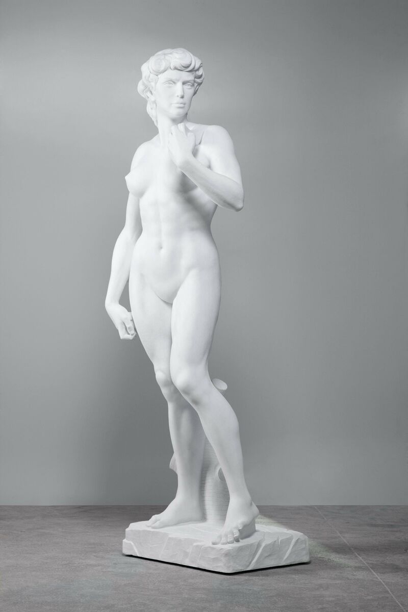Michelangelo 2020 - A tribute to women - a Sculpture & Installation by Mauro Perucchetti