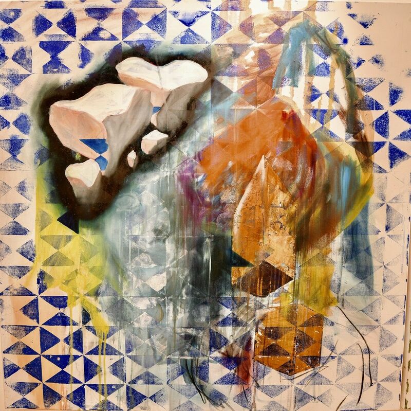 Métaphysique N°1969 - a Paint by Theophane  Catelli