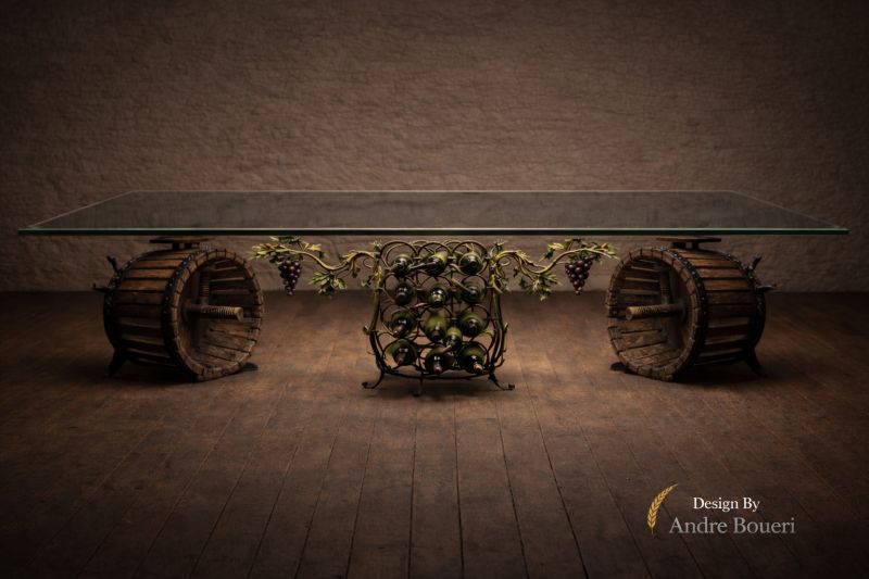 OF SOIL AND WINE - a Sculpture & Installation by Andre Boueri Luis