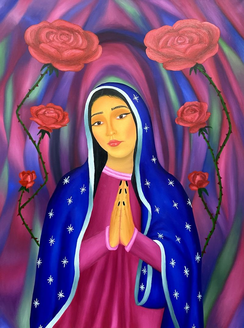Guadalupe - a Paintings by ReconditeArt