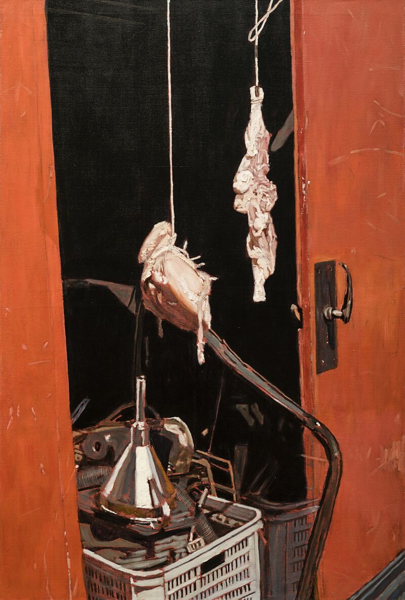 Meat- scrap IV - a Paint by Sztuka