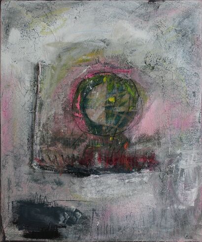 The center - a Paint Artowrk by Christin Behrend
