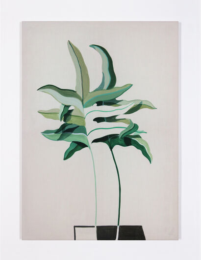 Ferns 047 - a Paint Artowrk by Luciano Sozio