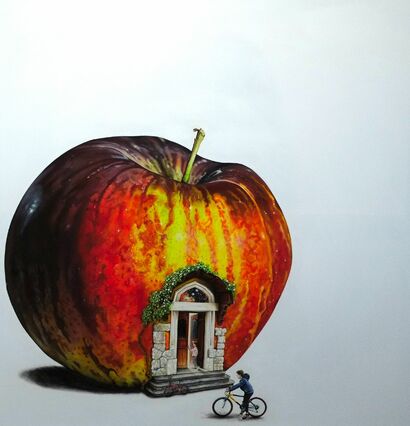 KNOWLEDGE GATE - A Paint Artwork by stefano invernizzi