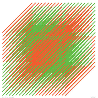 Some colors No.14 - a Paint Artowrk by Peter Vetter
