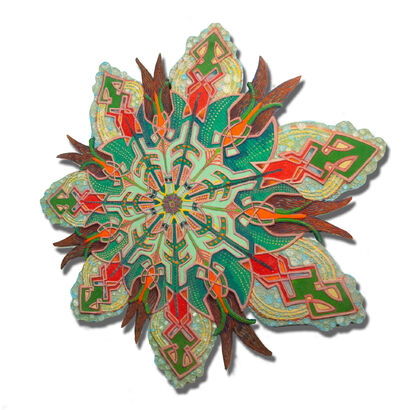 Mammillaria Copepod - a Paint Artowrk by Joe f Mangrum