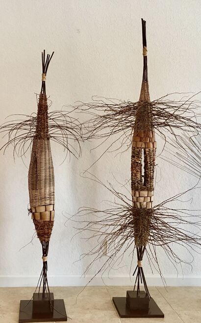 Safe Nests - a Land Art Artowrk by Liliana Crespi