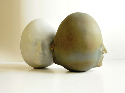 No. 2- Of a Series of Self-Portrait - a Sculpture & Installation Artowrk by Mansa Sabaghian