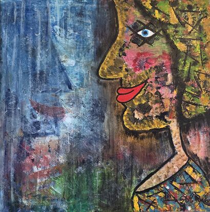 Sempre nei miei pensieri - a Paint Artowrk by Patricia  Mancini Rahn