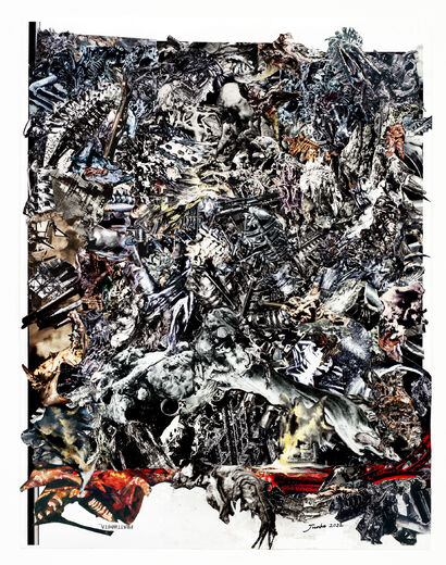 Extinction Series No. 1  - a Paint Artowrk by Junko Chodos