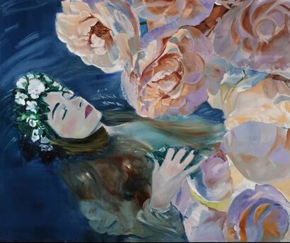 Faraway Ophelia - a Paint Artowrk by Anna Liakhovskaia