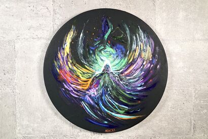 Born for Love – A Message from the Angel - a Paint Artowrk by HsunArt