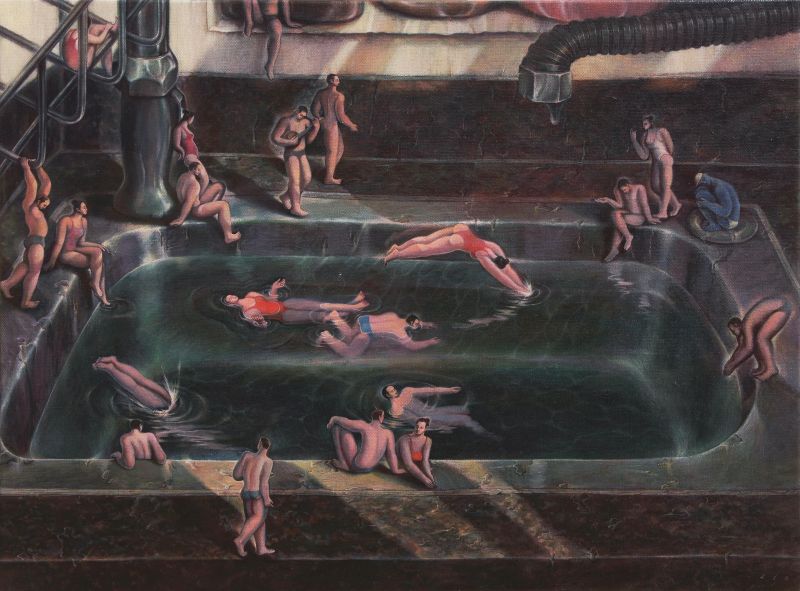 Pool NO.2 - a Paintings by BIN LIU