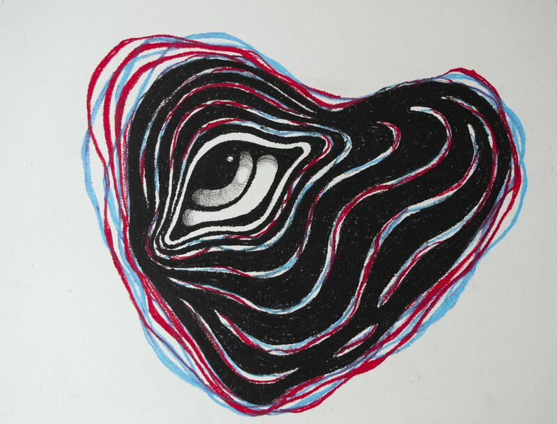 Heart States : (3) mentalised heart - a Paint by dévid