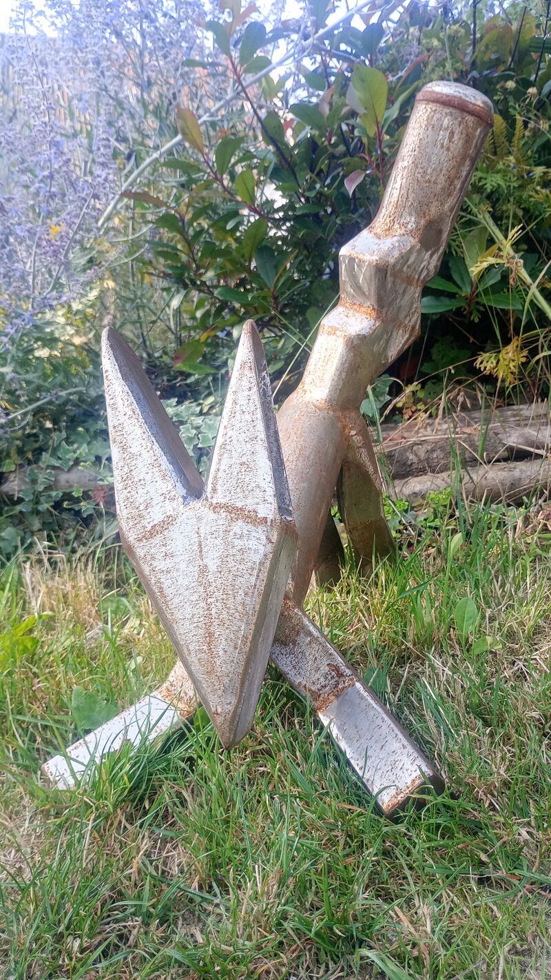 Renard de metal - a Sculpture & Installation by Cmr.l