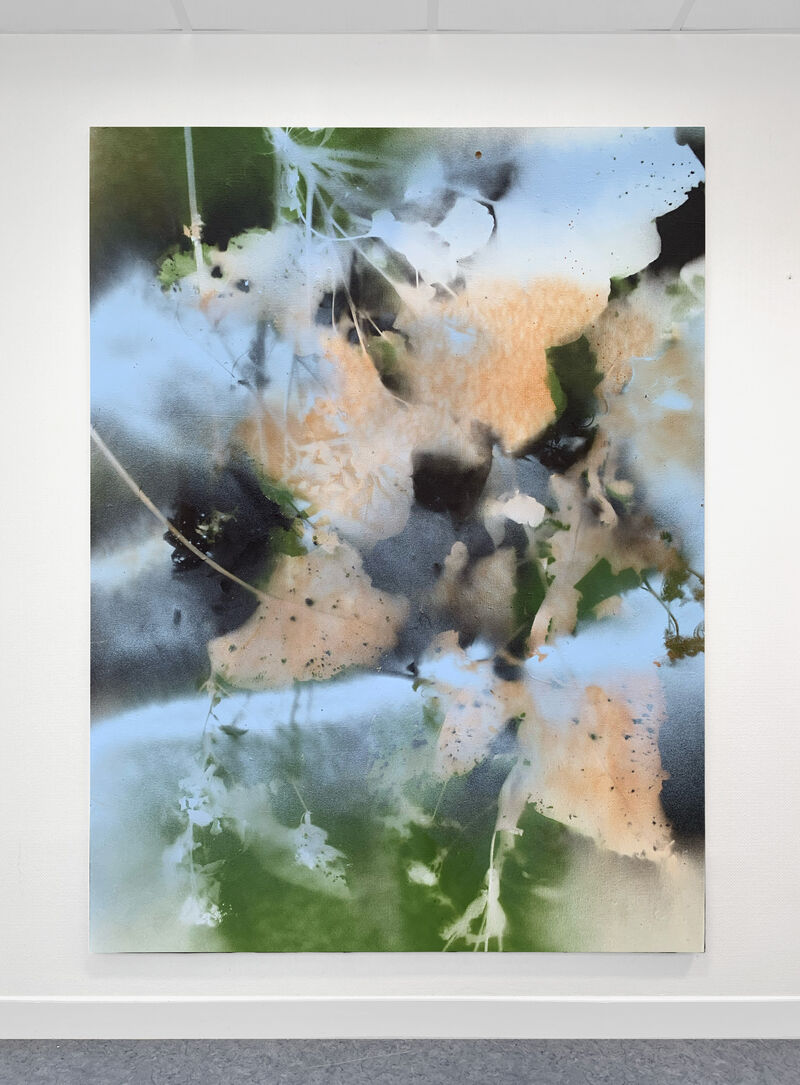 Verdure 5 - a Paintings by Timothée Mahuzier