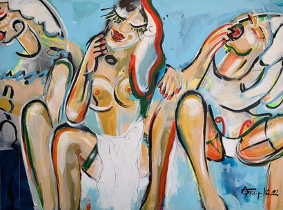Love Fruit - a Paint Artowrk by Daniela Filippelli