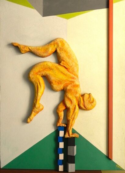 Cercando l'equilibrio - A Sculpture & Installation Artwork by Pino Giuffrida