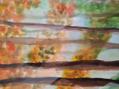 Arbres - a Paint Artowrk by Marina Parés Soliva