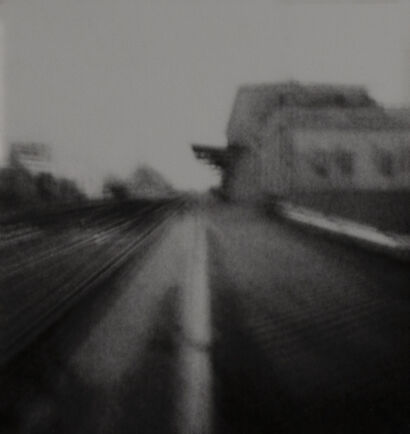 Don\'t cross the yellow line - a Photographic Art Artowrk by Daniele Magnani