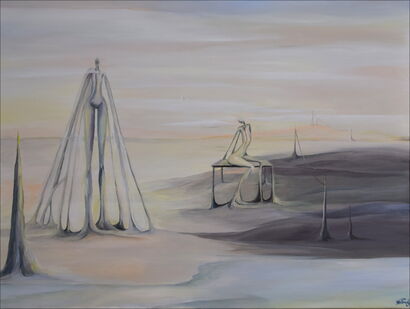 A fly  - a Paint Artowrk by Niebiesky