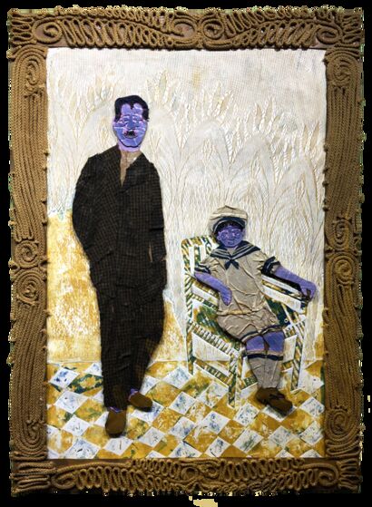 My Ancestral Fathers - a Art Design Artowrk by Ornella Xarikleia  Akrivopoulou 
