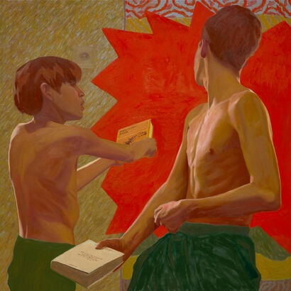 Boys - A Paint Artwork by Kacper Wiatrak